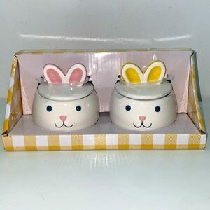🔥Set of salt and pepper shakers bunny  New